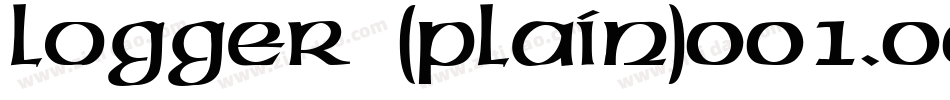 Logger (Plain)001.001字体转换